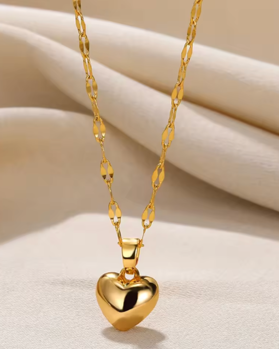 Colar Coração de Ouro