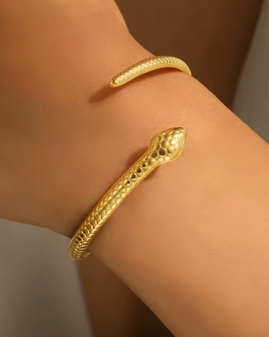 Pulseira Serpente Dourada